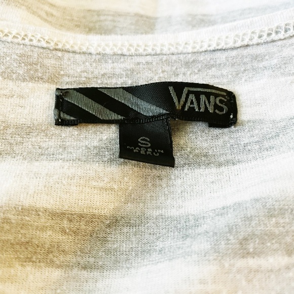 Vans Woman’s Striped Y2K Tank Top Size Small - Picture 3 of 4